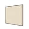 Ghent Bulletin Board, Fabric, 2 ft H x 3 ft W, Espresso Modern Frame, Beige IMM23ESPF90 - alternate 1